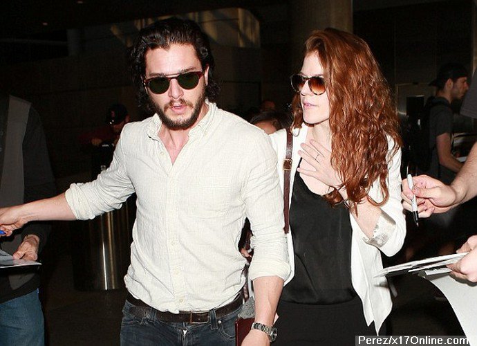 New Couple Alert! Kit Harington and Leslie Rose Spotted Kissing in L.A.