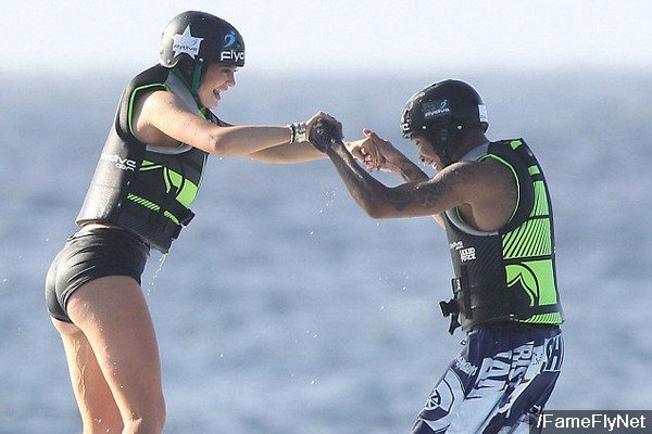Kylie Jenner and Tyga Pack on PDA While Jetpacking in St. Barts