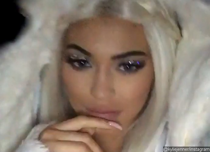 Kylie Jenner Dresses as Sexy Eskimo for Halloween