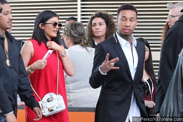 Kylie Jenner Joins Tyga at the Premiere of 'Dope'