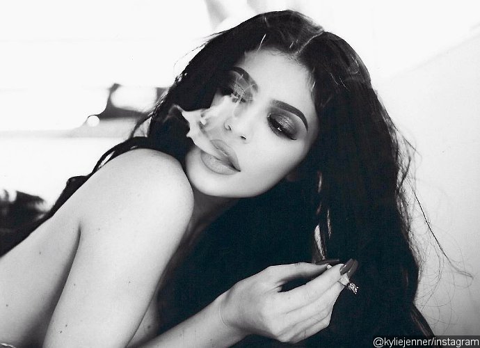 Kylie Jenner Poses Topless as She Smokes Joint in Latest Instagram Snaps