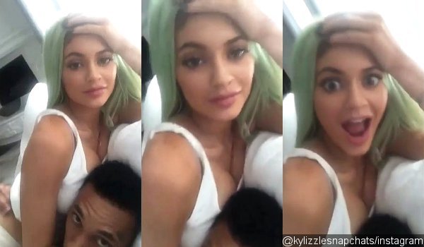 Video: Kylie Jenner Presses Her Boobs on Tyga's Face