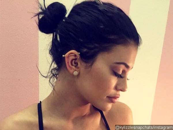 Kylie Jenner Shows Off New Ear Piercing in Sexy Snapchat Photos