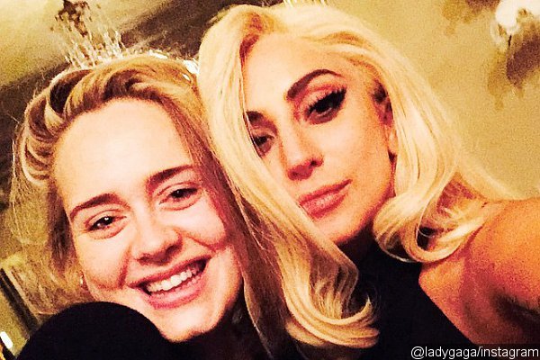 Lady GaGa Hints at Collaboration With Adele With New Selfie