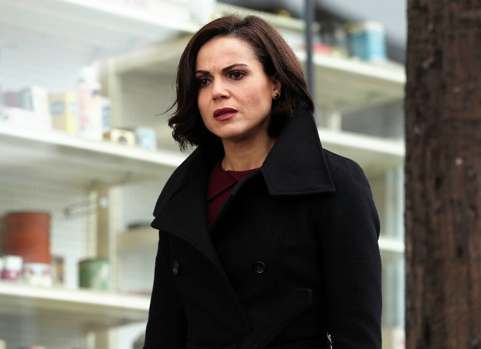 Lana Parrilla Spotted Filming 'Once Upon a Time' Season 7 With New Cast Members