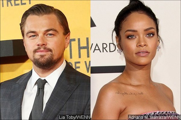 Leonardo DiCaprio and Rihanna Pictured at Her Birthday Party