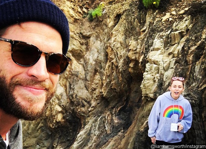 Liam Hemsworth Sports  Ring on That Finger Amid Rumors He's Secretly Married Miley Cyrus