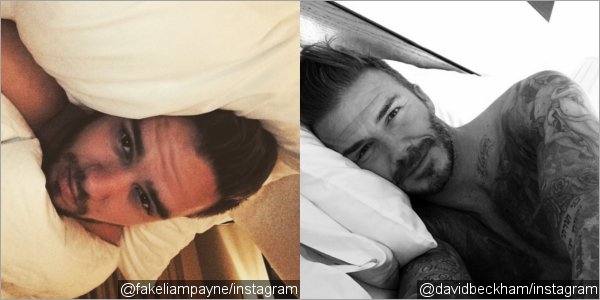 Liam Payne Looks Like David Beckham on Latest Instagram Selfie