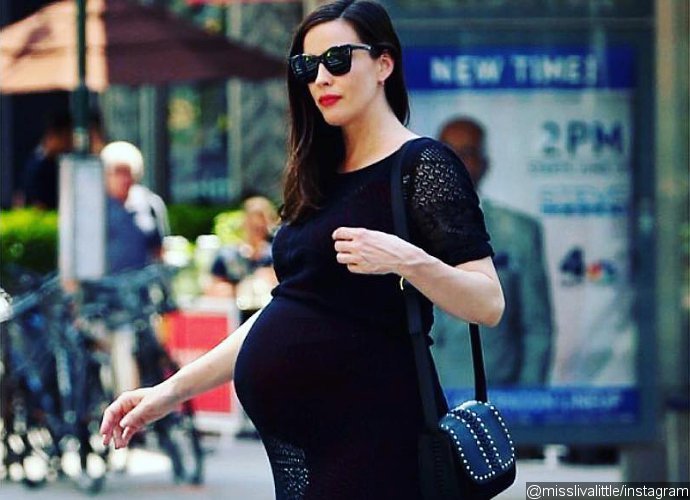 Liv Tyler Jokes About Her 'Pointy and Giant' Baby Bump