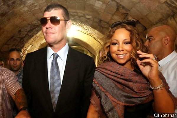 Mariah Carey and James Packer Visit Israel's Iconic Western Wall, Dine With the Prime Minister