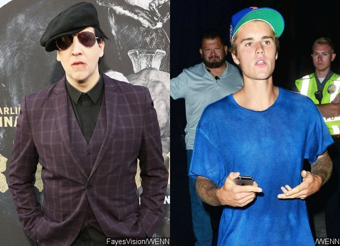 Marilyn Manson Slams Justin Bieber, Calls Him 'Real Piece of S**t'