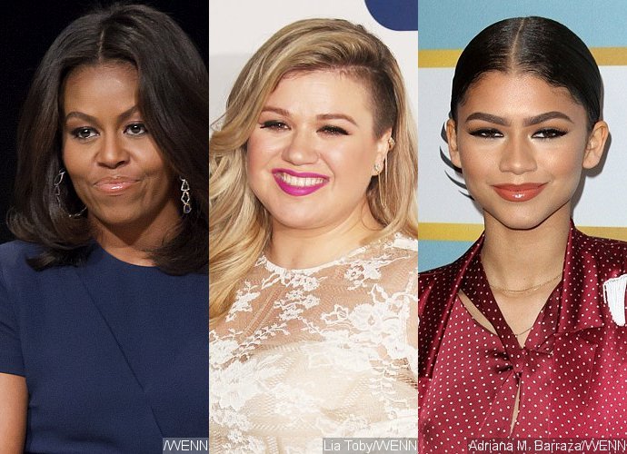 Michelle Obama Taps Kelly Clarkson, Zendaya and More for New Song. Listen to 'This Is for My Girls'