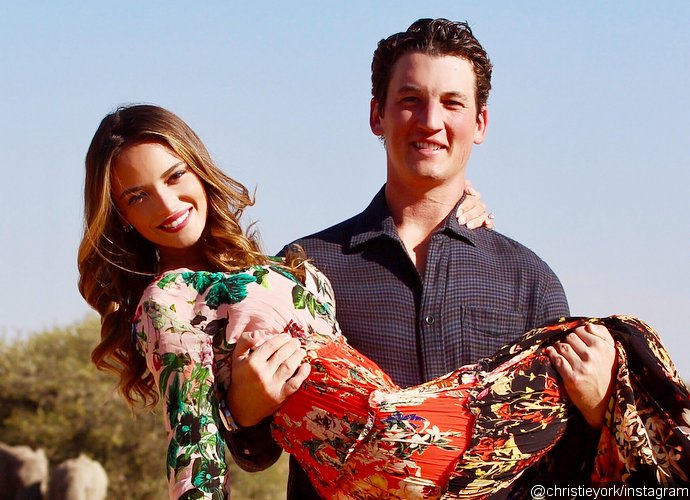 Miles Teller Is Engaged to Longtime Girlfriend Keleigh Sperry - See the Stunning Ring!