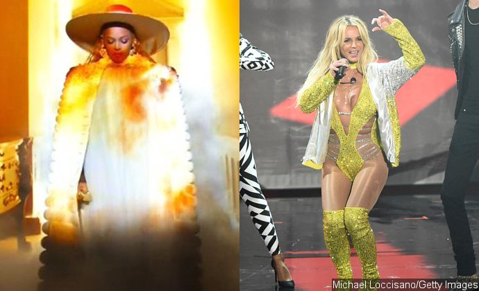 MTV VMAs 2016: Beyonce Reenacts 'Lemonade' Visuals, Britney Spears Slays 'Make Me'