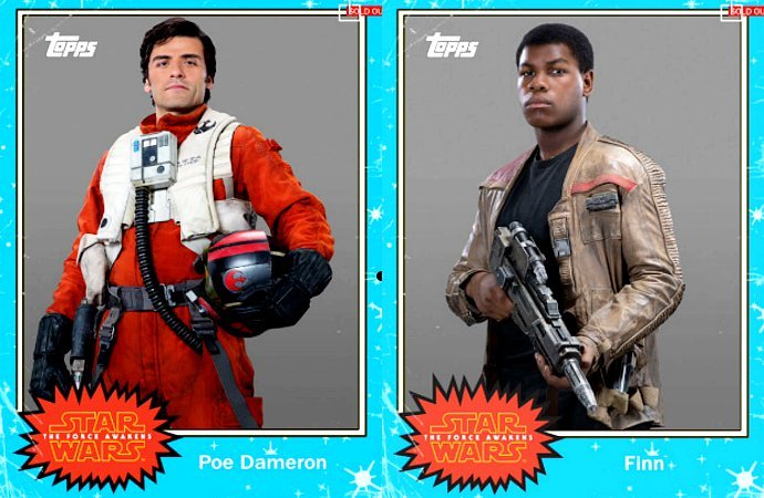New Looks at Poe Dameron and Finn in 'Star Wars: The Force Awakens' Revealed