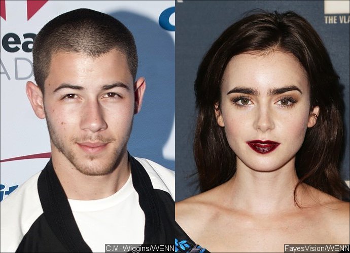 New Couple Alert! Nick Jonas and Lily Collins Hook Up