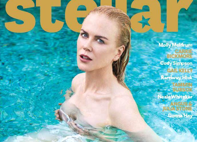 Nicole Kidman Clutches Her Boobs in Sexy Photo Shoot for Stellar