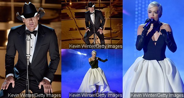 Oscars 2015: Tim McGraw and Rita Ora Perform Best Original Song-Nominated Tracks