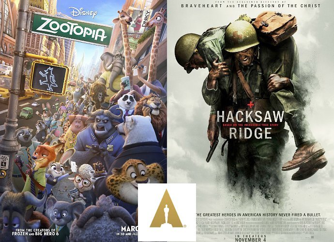Oscars 2017: 'Zootopia' Is Best Animated Feature, 'Hacksaw Ridge' Already Wins Two