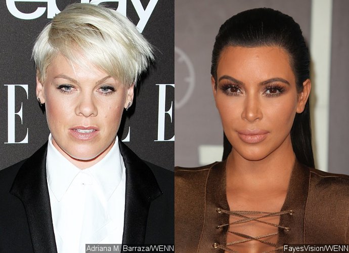 Pink Gives Shout-Out to Women Who Use Brains Instead of Bodies. A Diss at Kim Kardashian?
