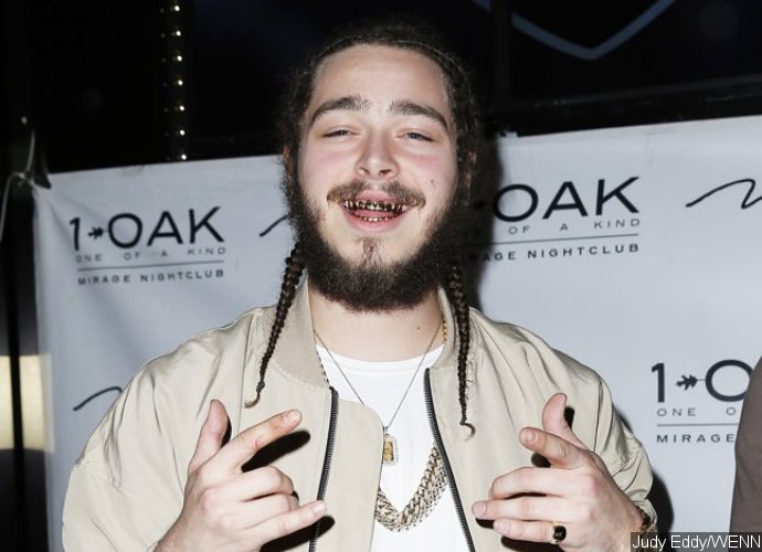 Awkward! Post Malone Tries to Stage Dive, No One Catches Him