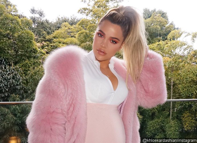 Pregnant Khloe Kardashian Goes Topless for Good American's New Maternity Line