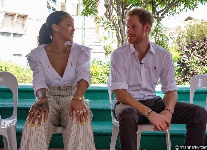 Rihanna and Prince Harry Take HIV Tests Together in Barbados