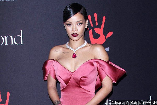 Rihanna Glams Up on Red Carpet at Her Diamond Ball