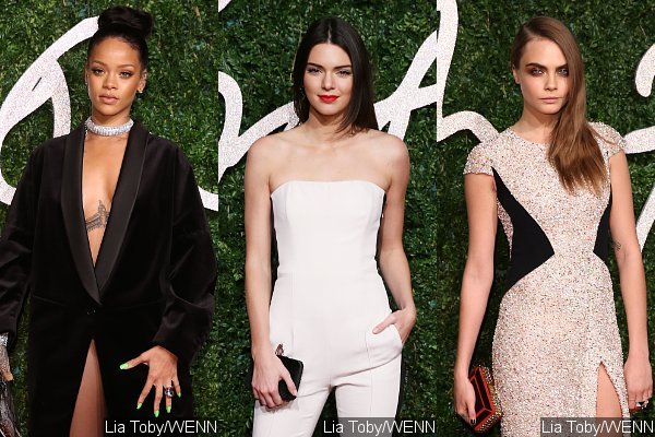 Rihanna, Kendall Jenner, Cara Delevingne Stun at 2014 British Fashion Awards