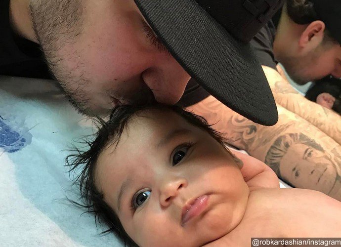 Rob Kardashian Faces Backlash After Kissing His Daughter on the Mouth