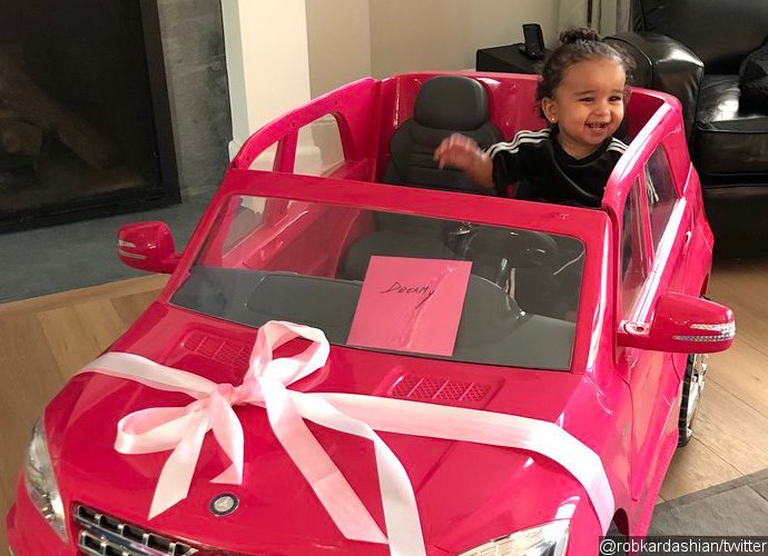Rob Kardashian Gets Daughter Dream Hot Pink Mini Mercedes for Her First Birthday
