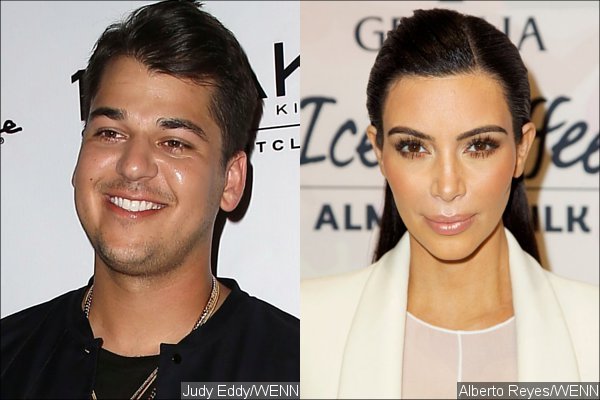 Rob Kardashian Reportedly 'Furious' With Sister Kim for Weight and Meth Comments