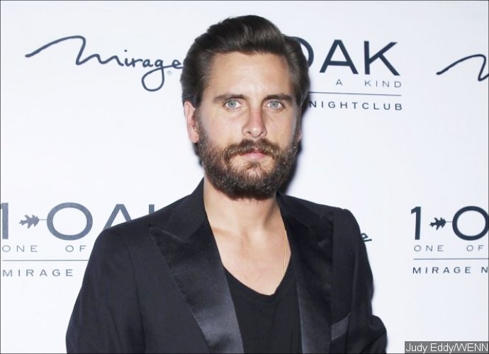Scott Disick Hangs Out With Topless Woman in London