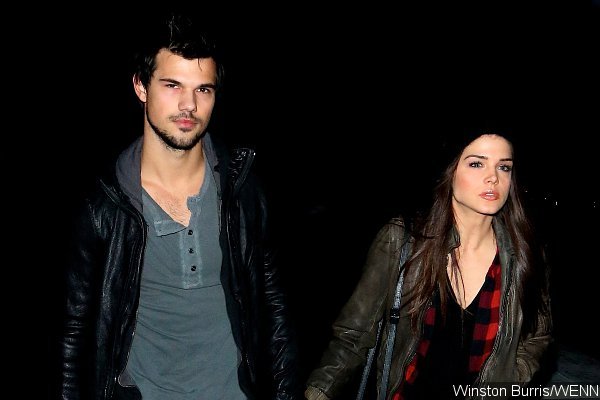 Taylor Lautner Splits From Marie Avgeropoulos