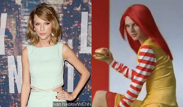 Taylor Swift Look-Alike Model Appears in Japanese McDonald's Commercial