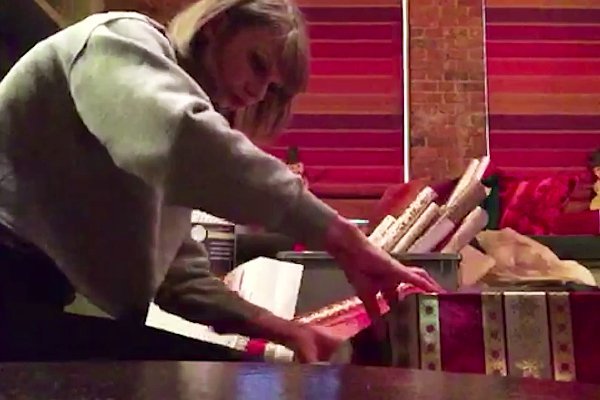 Video: Taylor Swift Makes Fans Cry With Surprise Gifts