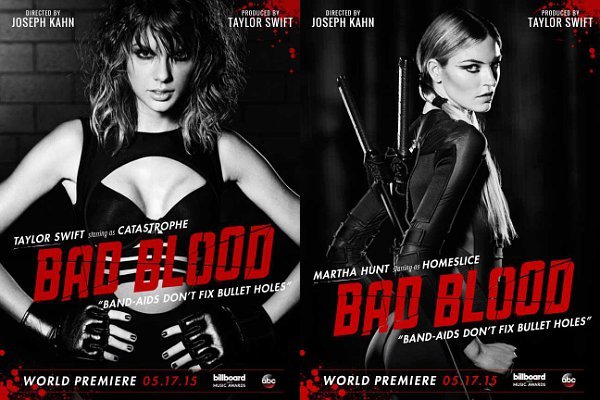 Taylor Swift Teases 'Bad Blood' Video's Plot, Reveals Martha Hunt's Character
