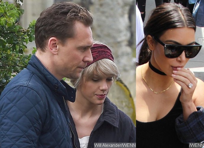 Tom Hiddleston 'Not Annoyed' by Taylor Swift's Drama With Kim Kardashian