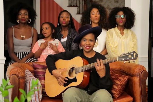 Video: Lauryn Hill Plays Acoustic Session in Living Room After Missing Nigeria Concert