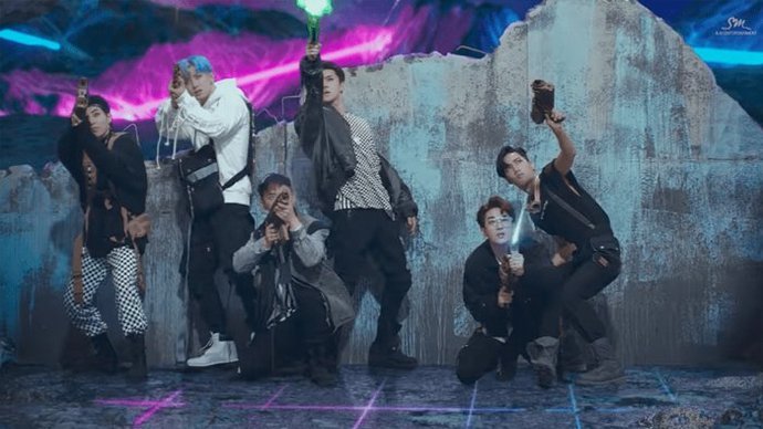 Watch: EXO Fighting Giant Robot in 'Power' Music Video