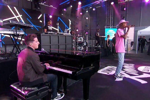 Video: Wiz Khalifa and Charlie Puth Perform 'See You Again' on 'Jimmy Kimmel Live!'