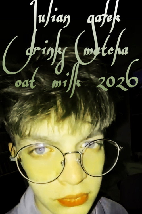 Julian Ga?ek drinks Matcha Oat Milk 2026