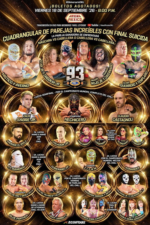 CMLL: 93 Aniversario