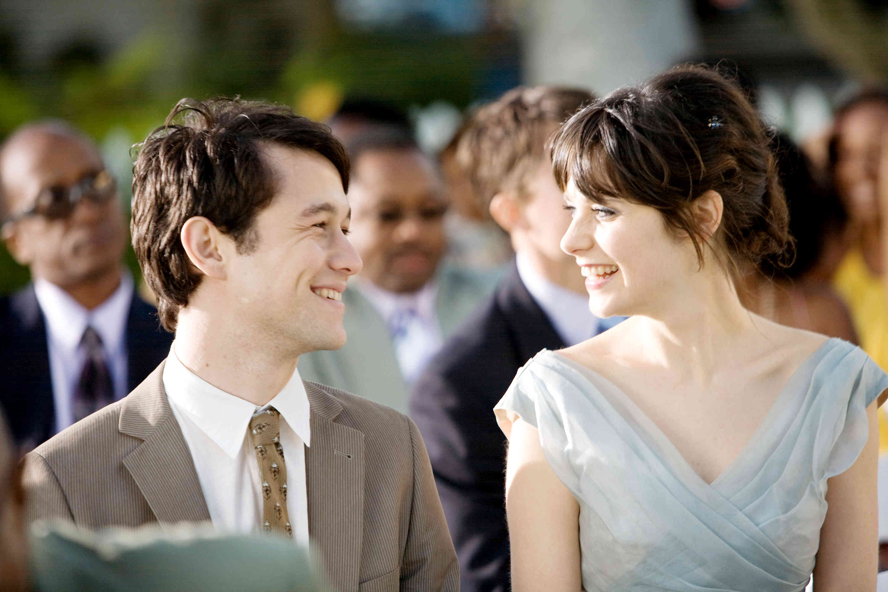 Joseph Gordon-Levitt stars as Tom and Zooey Deschanel stars as Summer in Fox Searchlight Pictures' 500 Days of Summer (2009). Photo credit by Chuck Zlotnick.