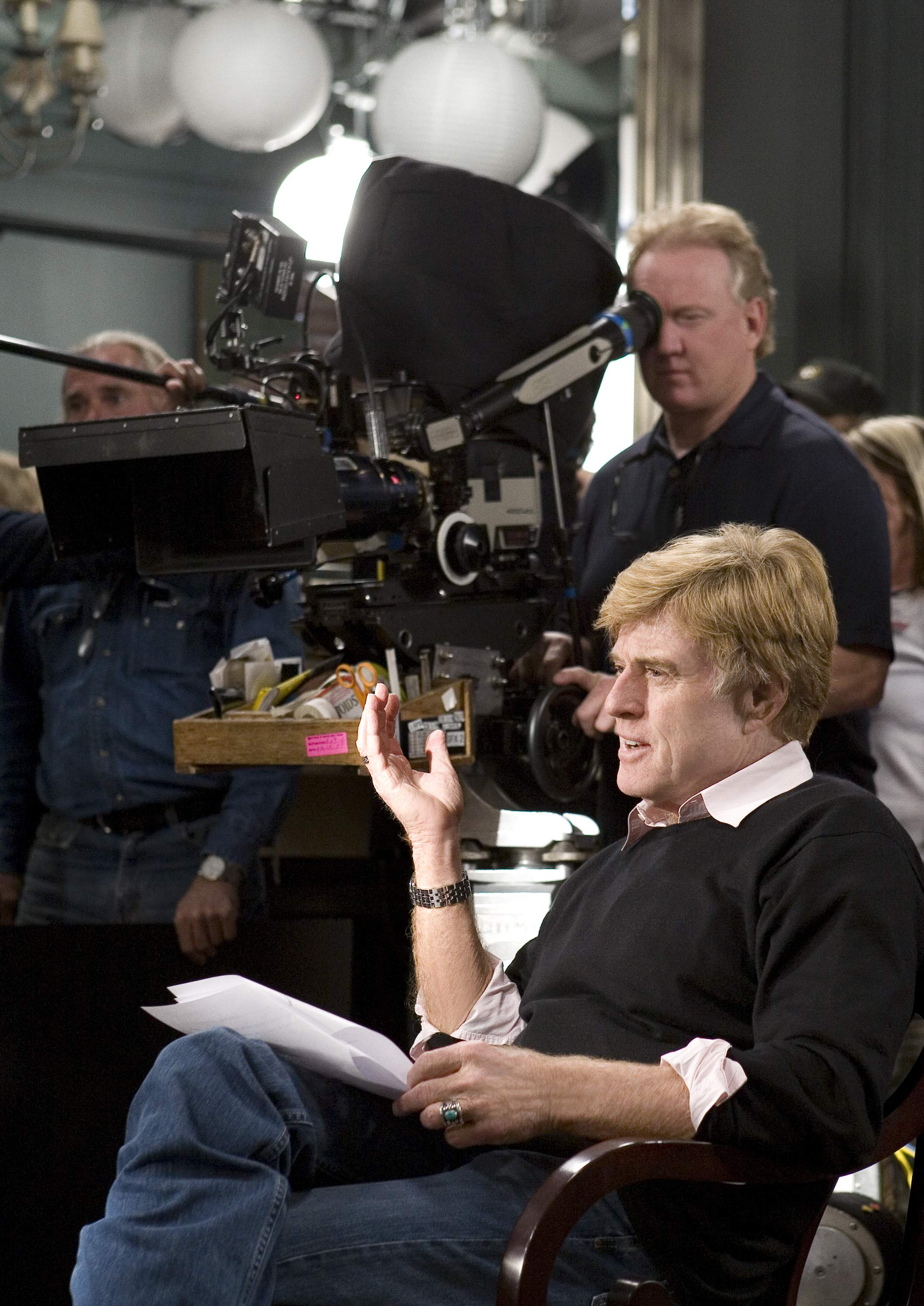 ROBERT REDFORD directs and stars in United Artists/MGM Pictures' LIONS FOR LAMBS (2007). Photo by: David James.