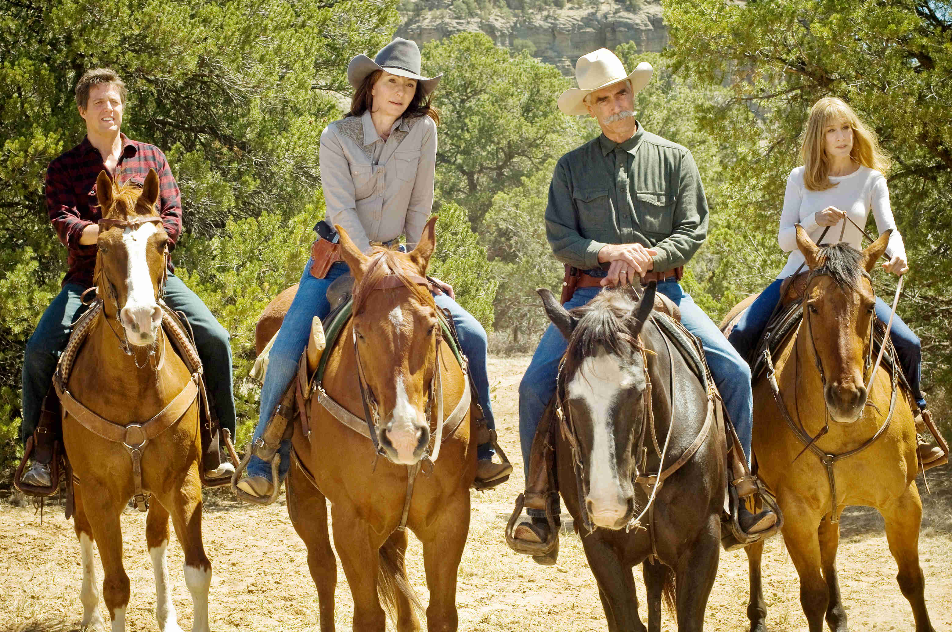 Hugh Grant, Mary Steenburgen, Sam Elliott and Sarah Jessica Parker in Columbia Pictures' Did You Hear About the Morgans? (2009)