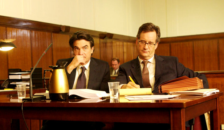 Peter Gallagher stars as Marty and John Rothman stars as Beranbaum in Fox Searchlight Pictures' Adam (2009)