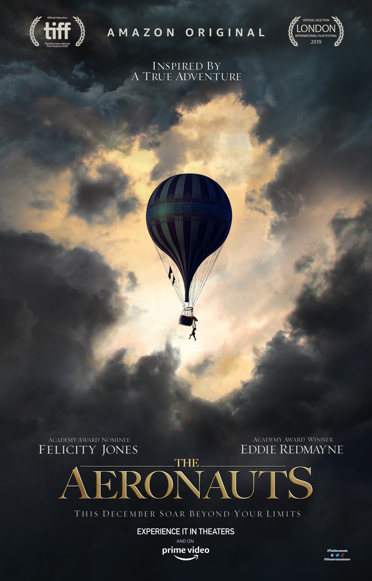 Poster of Amazon Studios' The Aeronauts (2019)