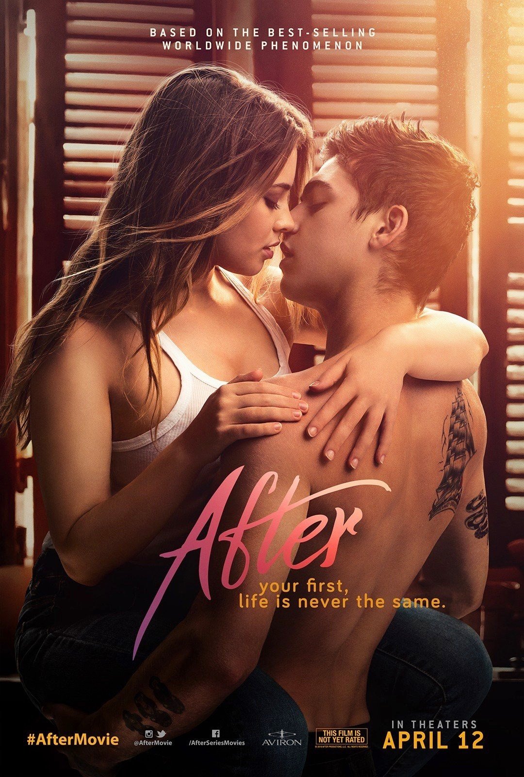 Poster of Aviron Pictures' After (2019)