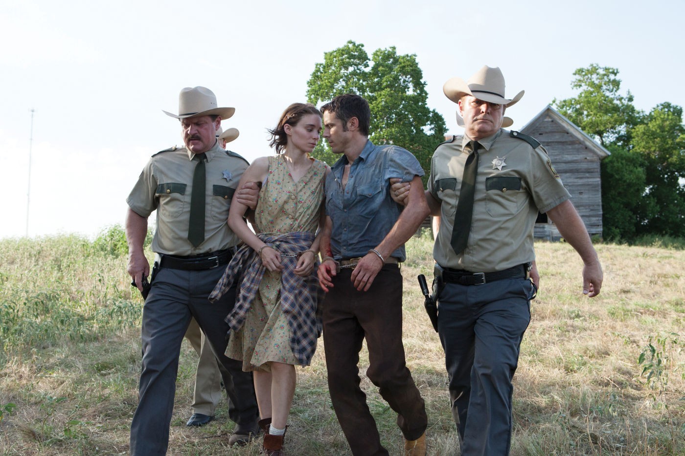 Rooney Mara stars as Ruth Guthrie and Casey Affleck stars as Bob Muldoon in IFC Films' Ain't Them Bodies Saints (2013)